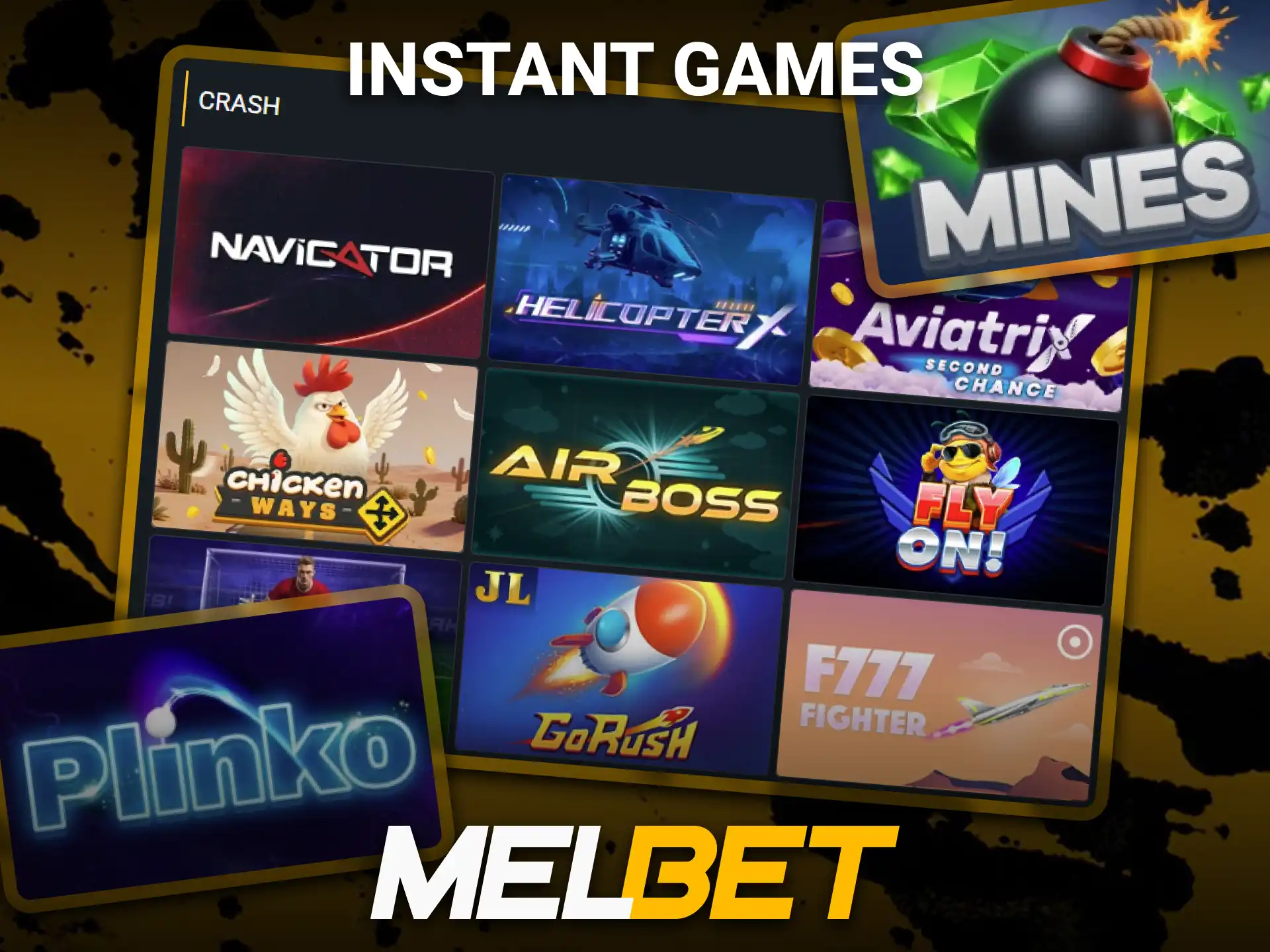 Enjoy instant games on Melbet for quick and engaging gameplay.